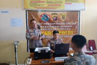 Kapolres Melawi AKBP Harris Batara Simbolon Pantau Casis Polri 2026, Berikan Motivasi dan Semangat