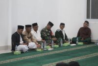 Babinsa Koramil Bunut Hilir Sertu Indra Mardi Hadiri Halal Bihalal, Pererat Silaturahmi Warga Desa