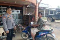 Aipda Andri dan Bripka Samsul Anwar Patroli Kewilayahan, IPTU Eko Kurniawan, S.H., M.H Tekankan Cegah Kamtibmas