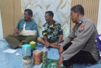 Polisi Sampaikan Pesan Kamtibmas Saat Bersilaturahmi ke Rumah Warga