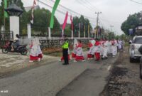 Pengamanan Perarakan Minggu Palma di Menjalin Berlangsung Aman dan Kondusif