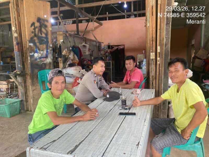 Upaya Preventif, Polisi Tingkatkan Patroli Dialogis di Wilayah Meranti