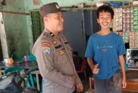 Dengan Penuh Keakraban dan Humanis, Bhabinkamtibmas Subsektor Sompak Sampaikan Pesan Kamtibmas kepada Warga Binaan