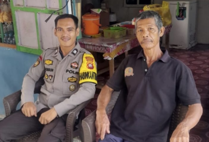 Polsek Sebangki Perkuat Kedekatan dengan Warga Melalui Silaturahmi dan Himbauan Kamtibmas