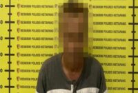 Pria Pembawa Sabu Diamankan Polisi Usai Laka Lantas di Kecamatan Sandai Ketapang