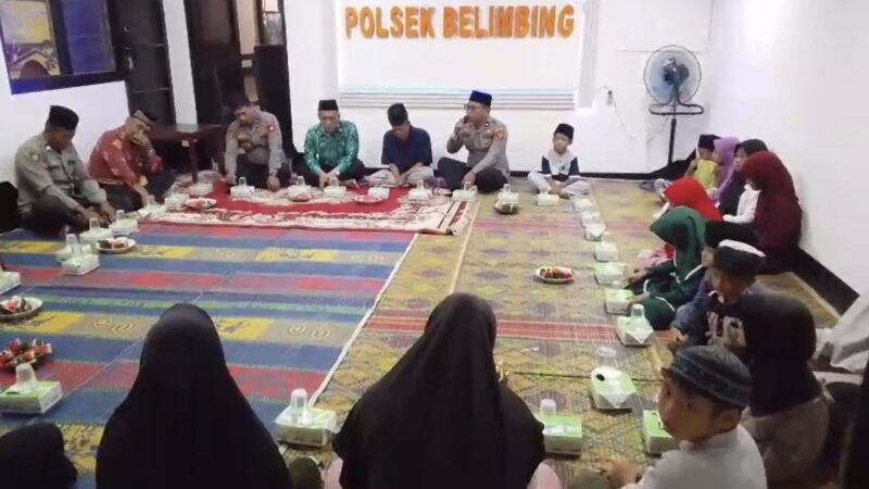 Kapolsek Belimbing: Buka Puasa Bersama Tingkatkan Iman dan Kedekatan dengan Masyarakat