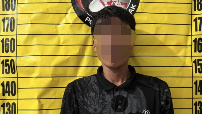 Polisi Ringkus Pemuda Lajang Diduga Pengedar Narkoba di Desa Darit Landak
