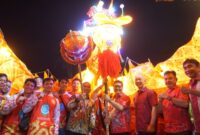 Letkol Arm Andreas Prabowo Putro Hadiri Puncak Cap Go Meh 2577 di Putussibau, Tegaskan Toleransi Kapuas Hulu