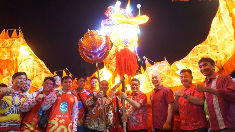 Letkol Arm Andreas Prabowo Putro Hadiri Puncak Cap Go Meh 2577 di Putussibau, Tegaskan Toleransi Kapuas Hulu