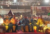 Koorsmin Kodaeral XII Kolonel Laut Sabat Mahang Wamura Hadiri Penutupan Cap Go Meh 2026