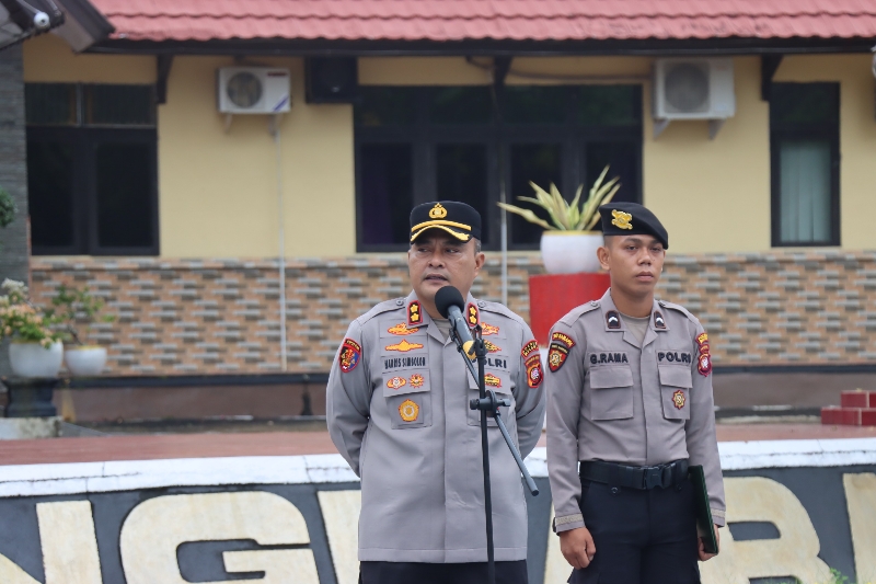 AKBP Harris Batara Simbolon: Tidak Ada Toleransi Narkoba di Lingkungan Polres Melawi