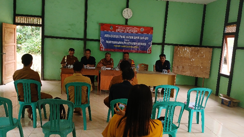 Bhabinkamtibmas Aipda Ewaldus Leo Hadiri Musdes Penetapan BLT-DD dan APBDes 2026 di Desa Gamang