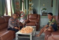 Aipda Suriansyah Lakukan Silaturahmi ke Rumah Warga, Cara Humanis Polsek Sebangki Jaga Kamtibmas