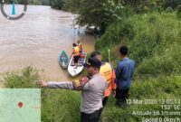 Tim Gabungan Sisir Sungai Pinoh Cari Remaja yang Diduga Tenggelam