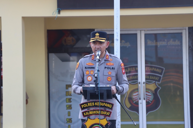Kapolres Ketapang AKBP Muhammad Harris, S.H., S.I.K., M.I.K., CPHR