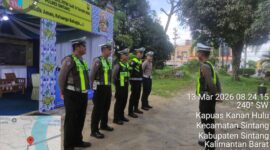 Jelang Idul Fitri, 5 Pos Pengamanan Polres Sintang Siap Layani Masyarakat