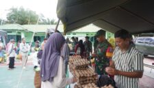 Korem 121/Abw Hadirkan Pasar Murah untuk Prajurit dan Masyarakat