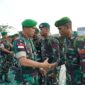 Pangdam XII/Tpr Mayjen TNI Novi Rubadi Sugito Sambut Kepulangan Satgas Yonzipur 6/SD Usai Tugas Kemanusiaan di Aceh