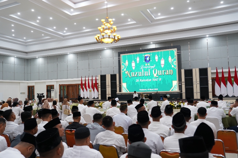 Pangdam XII/Tpr Gelar Buka Puasa dan Peringatan Malam Nuzulul Qur’an Bersama Prajurit