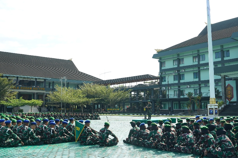 Pangdam XII/Tpr Ingatkan Prajurit Jaga Disiplin dan Nama Baik Saat Cuti Lebaran