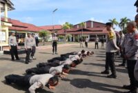 Kapolres Ketapang AKBP Muhammad Harris Pimpin Gaktibplin, Tegaskan Disiplin dan Profesionalisme Personel