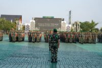 Pangdam XII/Tpr Mayjen TNI Novi Rubadi Sugito Gelar Halal Bihalal Bersama Prajurit dan PNS di Makodam