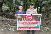 Polsek Belimbing Gencarkan Sosialisasi Stop Karhutla, Warga Diajak Jaga Lingkungan Tanpa Bakar Lahan