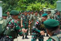 Pangdam XII/Tpr Perkuat Kerja Sama TNI-TDM Lewat Kunjungan ke Jagoi Babang