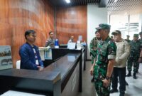 Pangdam XII/Tpr Mayjen TNI Novi Rubadi Sugito Pantau Perbatasan, Pastikan PLBN Aruk Tetap Aman dan Kondusif