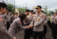 AKBP Muhammad Harris Gelar Halal Bihalal Bersama Personel Polres Ketapang