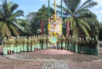 Persit KCK Cabang L Kodim 1206/Putussibau Gelar Ziarah di TMP Manalo Marajuang Peringati HUT ke-80 Tahun 2026