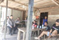 Sampaikan Pesan Kamtibmas kepada Warga, Samapta Polsek Menyuke Rutin Laksanakan Patroli Siang Hari