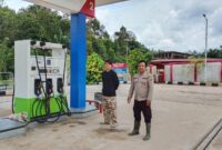 Bripka Deni Sastro Patroli SPBU Dusun Engkalong, Situasi Kuala Behe Tetap Kondusif