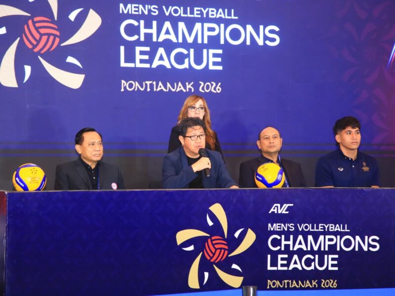 AVC Men’s Champions League 2026 Digelar di Kalbar, Penjualan Tiket Dibuka
