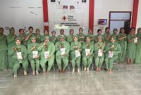 Peringati HUT ke-80 Persit, Kodim 1204/Sanggau Gelar Donor Darah