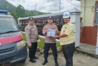 Sat Binmas Polres Melawi Sosialisasikan Call Center 110 kepada Masyarakat