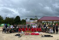 “Sinergitas Dalam Mengatasi Kebakaran Hutan dan Lahan”, Babinsa Koramil 1206-13/Bunut Hulu Hadir Pada Apel Siaga Karhutla di PT BRP Mentebah