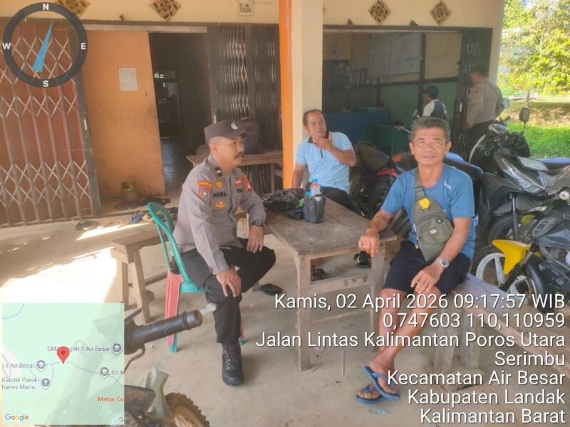 Waspada Cuaca Ekstrem, IPDA Dedi Iskandar Ingatkan Warga Air Besar Tingkatkan Kewaspadaan