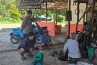 Polisi Sambangi Bengkel di Mandor, Antisipasi Penjualan Kendaraan Tanpa Dokumen