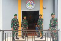 Dandim 1206/Putussibau Letkol Arm Andreas Prabowo Putro Kerahkan Personel Amankan Perayaan Paskah