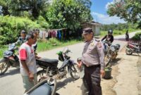 IPDA Dedi Iskandar Pimpin Patroli Siang Humanis, Polisi Sapa Warga di Air Besar