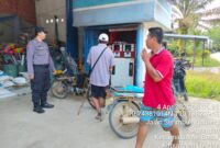 IPDA Dedi Iskandar Bangun Kedekatan dengan Warga Lewat Imbauan Humanis di Pom Mini