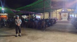 Polsek Simpang Hulu Jaga Ibadah Penyembahan Salib, Paskah 2026 Berjalan Kondusif