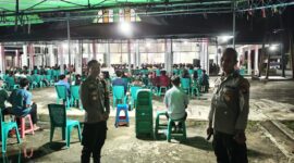 Pengamanan Ibadah Sabtu Suci dan Malam Paskah 2026 di Gereja St. Petrus & Paulus Menjalin Berjalan Aman