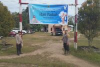 Polsek Kuala Behe Amankan Perayaan Paskah 2026, Ibadah di Tiga Gereja Berjalan Lancar