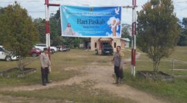 Polsek Kuala Behe Amankan Perayaan Paskah 2026, Ibadah di Tiga Gereja Berjalan Lancar