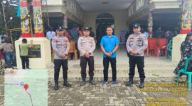 Polsek Menyuke Amankan Ibadah Misa Minggu Paskah 2026 di Gereja Santo Agustinus dan Santo Mettias Darit