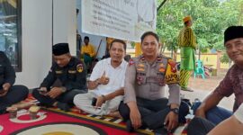 Polsek Benua Kayong Laksanakan Pengamanan Acara Halal Bihalal Pangeran Mangkunegara Kerajaan Matan Tanjungpura