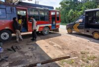 Sebelum Berangkat, Sopir Bus Dihampiri Polisi: Polsek Mandor Prioritaskan Keselamatan Penumpang
