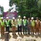 Kasdim 1204/Sanggau Mayor Arm Duloh Hadiri Groundbreaking Jembatan Garuda di Desa Nanga Mahap
